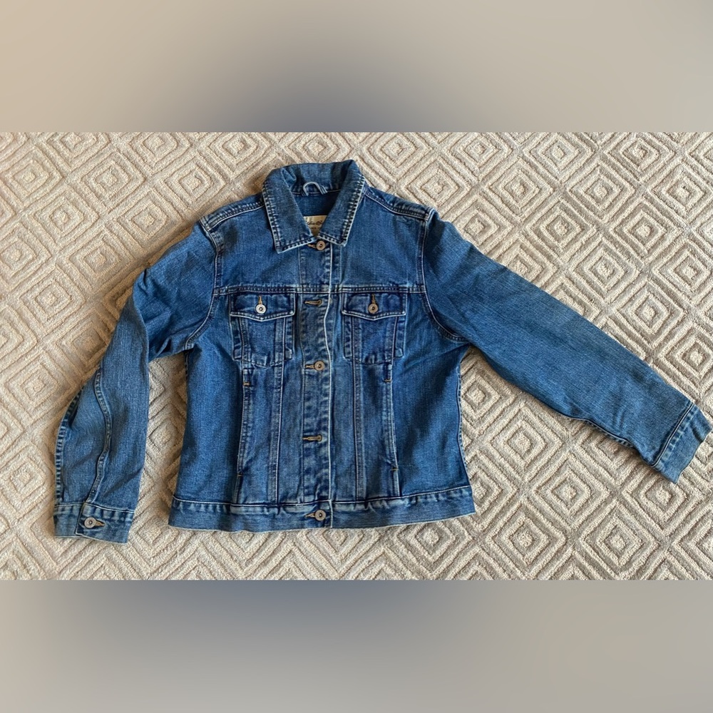 Vintage 80’s Eddie Bauer Jean Jacket (Size Small)